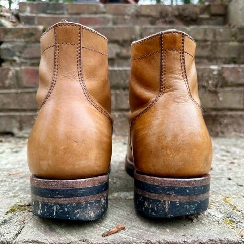 Oldspeed Service Boot 6” in Horween Tan Latigo