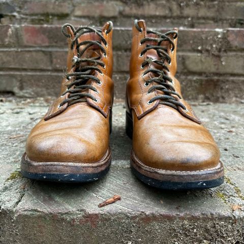 Oldspeed Service Boot 6” in Horween Tan Latigo