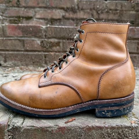 Oldspeed Service Boot 6” in Horween Tan Latigo