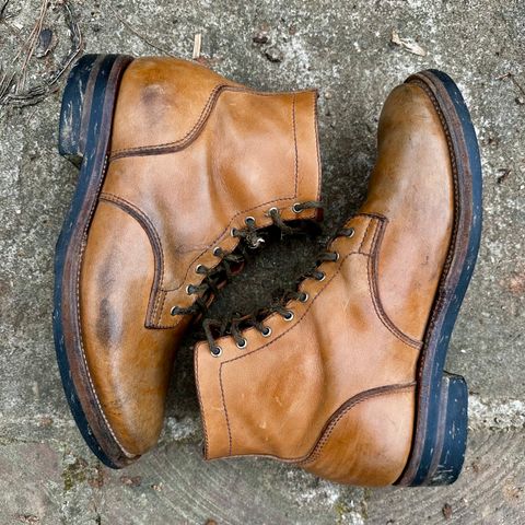 Oldspeed Service Boot 6” in Horween Tan Latigo