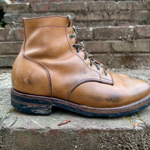 Oldspeed Service Boot 6” in Horween Tan Latigo