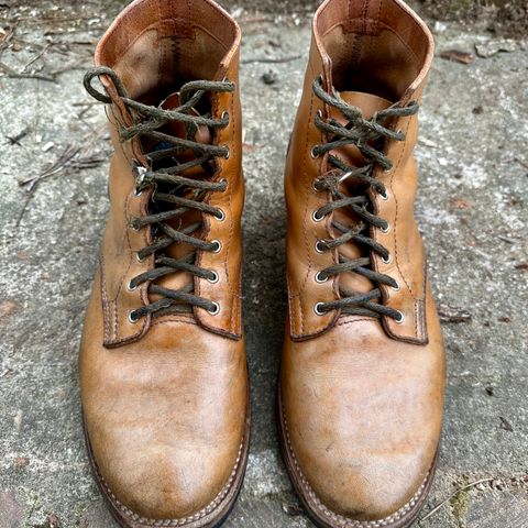 Oldspeed Service Boot 6” in Horween Tan Latigo