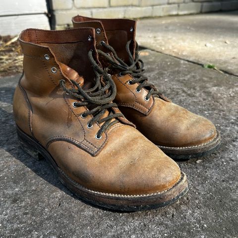 Oldspeed Service Boot 6” in Horween Tan Latigo