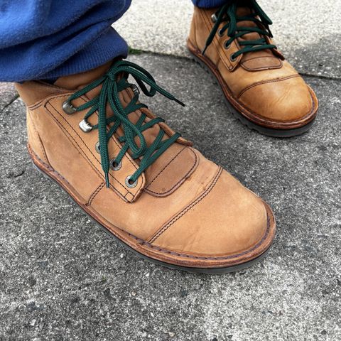 Jim Green African Ranger Barefoot Boot in Fudge Crazy Horse