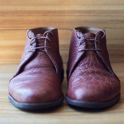 View photo of George Cleverley Chukka in Brown Bison