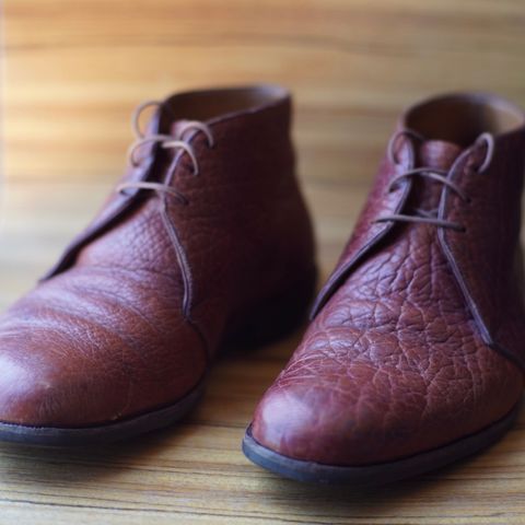 View photo of George Cleverley Chukka in Brown Bison