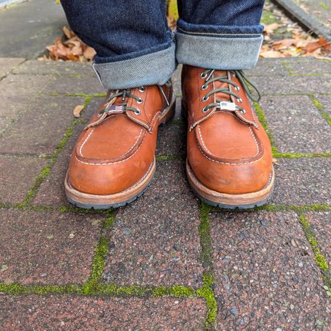 Red Wing 6-Inch Classic Moc in S.B. Foot Oro Legacy