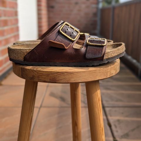 Birkenstock Arizona in Tobacco Brown Oiled Leather