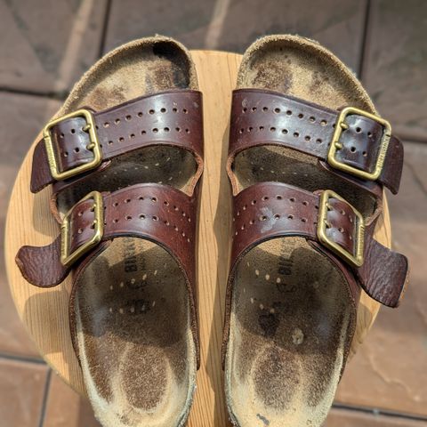 Birkenstock Arizona in Tobacco Brown Oiled Leather
