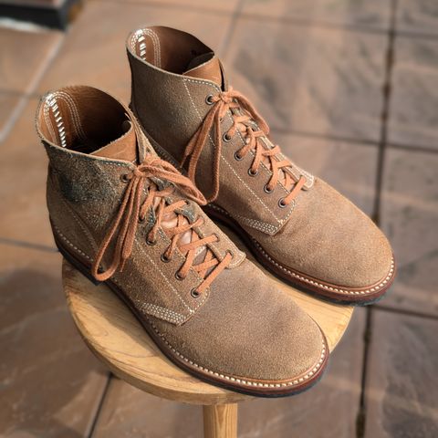 John Lofgren M-43 Service Shoes in Horween Natural Chromexcel Roughout