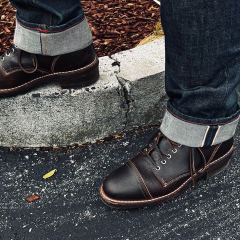 Thursday Vanguard in Horween Waxed Cacao