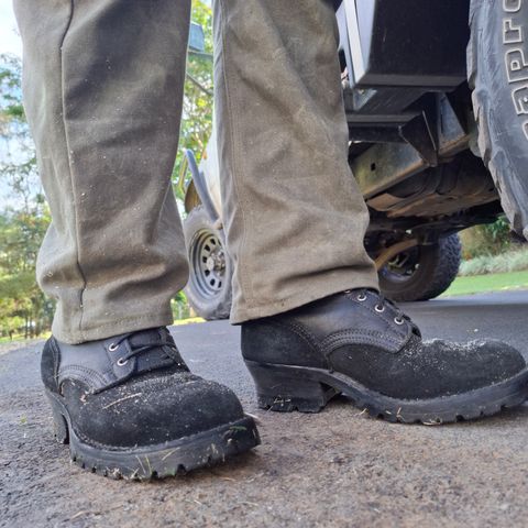 Nicks Hot Shot in Seidel Max Support Black Roughout & Seidel Max Support Black Smooth