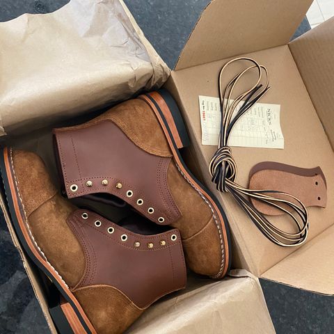 Nicks Americana in Seidel 1964 Brown Roughout & Seidel 1964 Brown