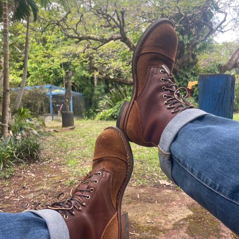 Nicks Americana in Seidel 1964 Brown Roughout & Seidel 1964 Brown