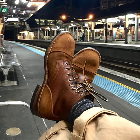 Nicks Americana in Seidel 1964 Brown Roughout & Seidel 1964 Brown