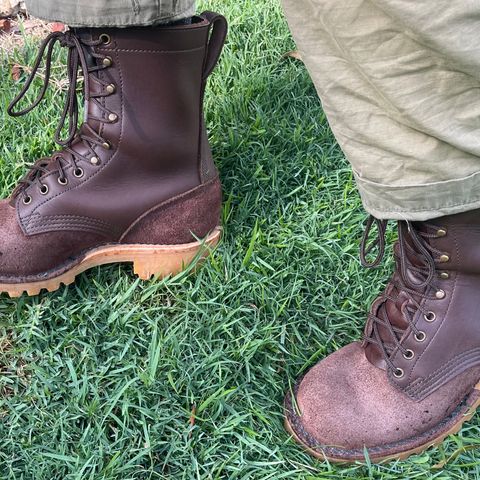 JK Boots O.T. in Seidel Brown Oil Tan & Seidel Brown Oil Tan Roughout