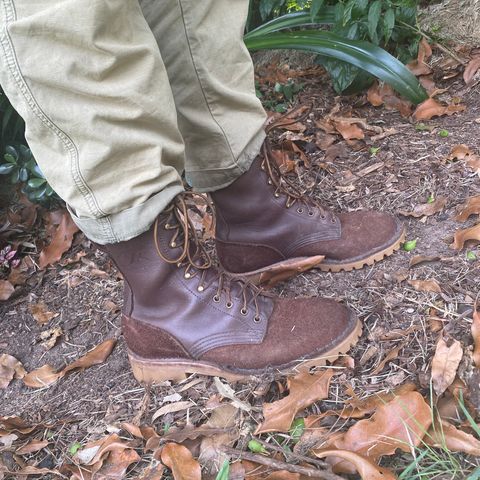 JK Boots O.T. in Seidel Brown Oil Tan & Seidel Brown Oil Tan Roughout
