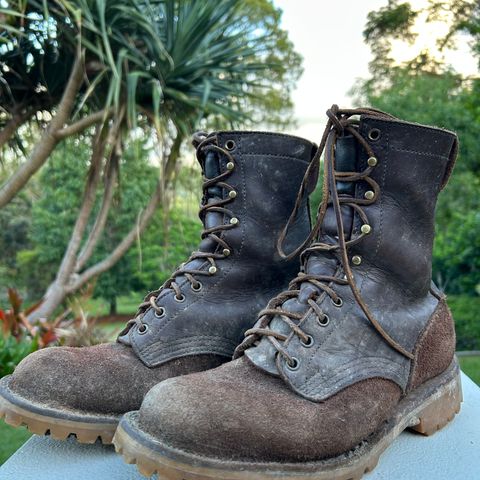 JK Boots O.T. in Seidel Brown Oil Tan & Seidel Brown Oil Tan Roughout