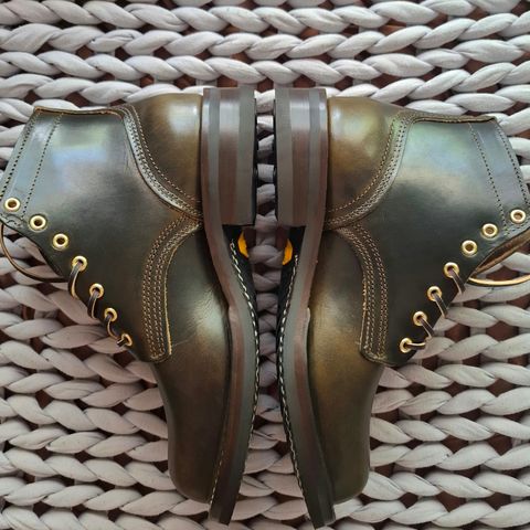 Nicks Ivan in Wickett & Craig Olive Double Stuffed