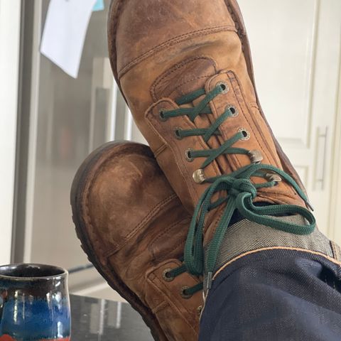 Jim Green African Ranger Barefoot Boot in Fudge Crazy Horse