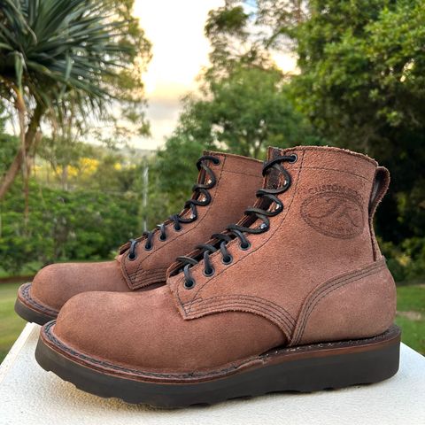 JK Boots Forefront in Seidel Mocha Oil Tan Roughout