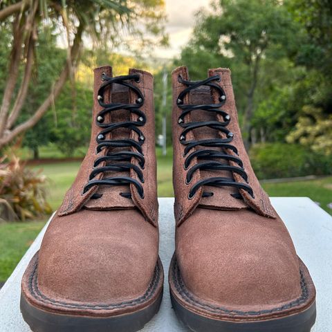 JK Boots Forefront in Seidel Mocha Oil Tan Roughout