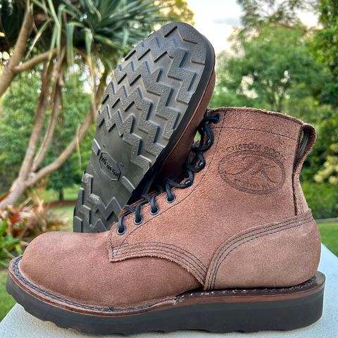 JK Boots Forefront in Seidel Mocha Oil Tan Roughout