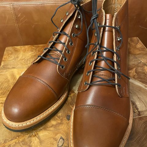 Rancourt & Co. Byron Boot in Horween Tan Bulldog