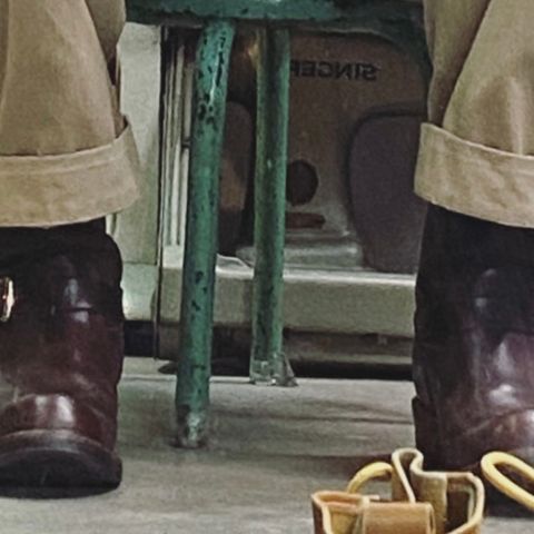 Viberg Engineer in Burgundy Merlot Chromexcel