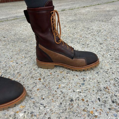 Filson Highlander in Filson & Horween Natural Chromexcel Strips