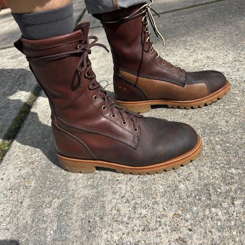 Filson Highlander in Filson & Horween Natural Chromexcel Strips