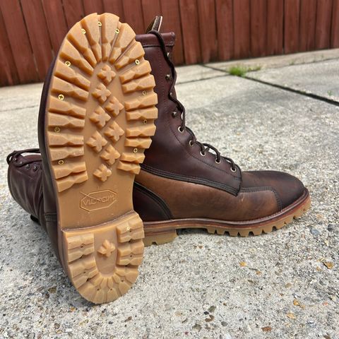 Filson Highlander in Filson & Horween Natural Chromexcel Strips