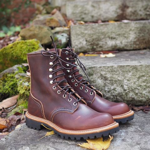Red Wing Logger in S.B. Foot Briar Oil Slick