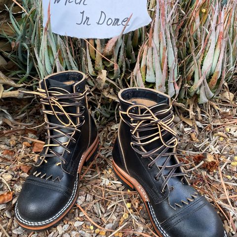 Nicks MTO in Horween Black Waxed Flesh