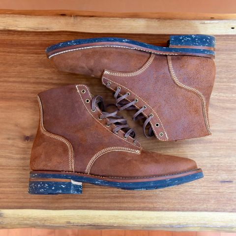 Oldspeed Boondockers in Horween Rust Chamois