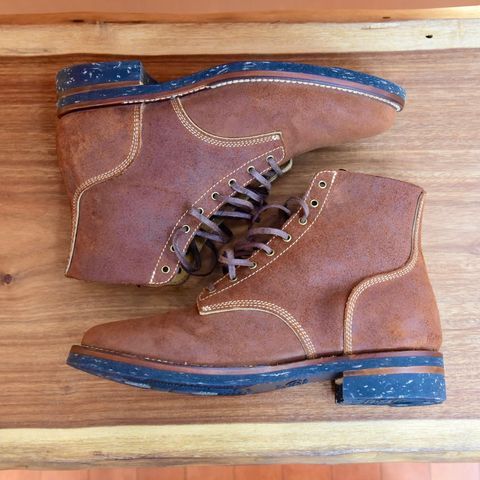 Oldspeed Boondockers in Horween Rust Chamois