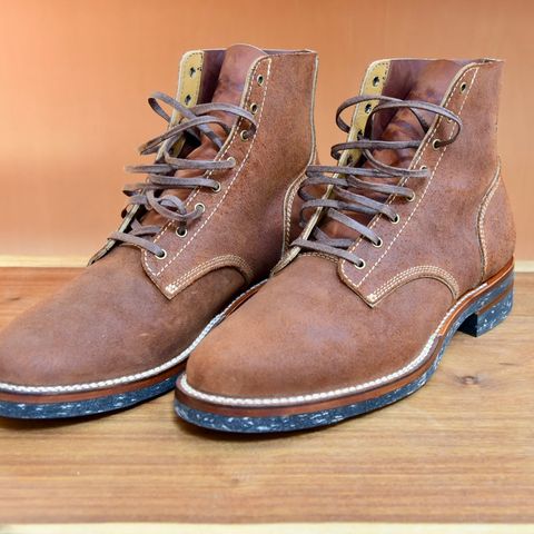 Oldspeed Boondockers in Horween Rust Chamois