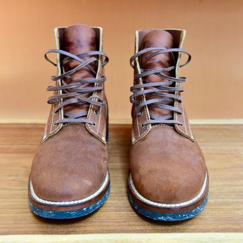 Oldspeed Boondockers in Horween Rust Chamois
