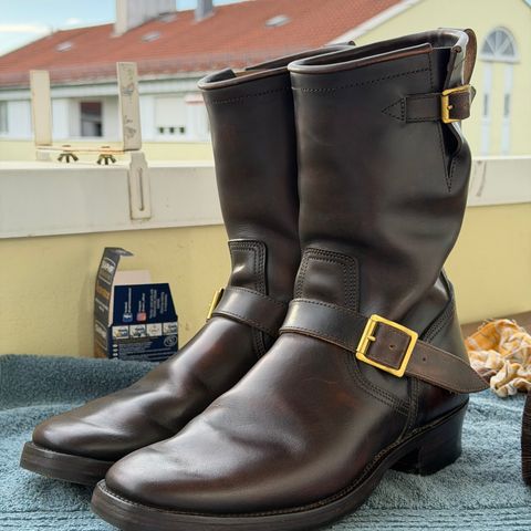 XBXS Engineer Boots in Maryam Muschio TPR Horsebutt