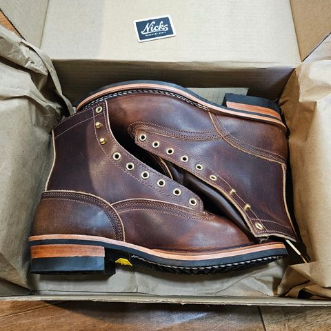 Nicks Lace to Toe Heritage in Italian Brown Cypress