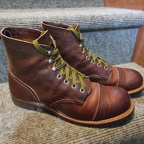 Search result thumbnail of Red Wing Iron Ranger in S.B. Foot Copper Rough and Tough