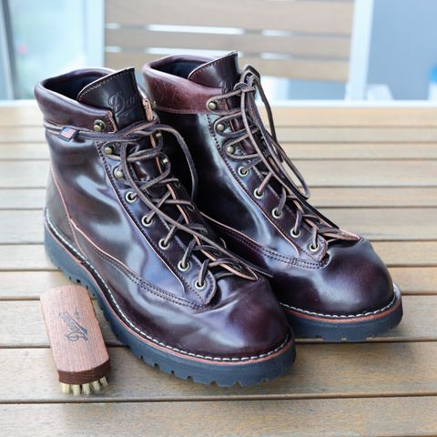 Danner Light in Horween Color 8 Shell Cordovan