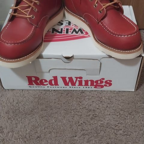 Red Wing Sport Boots in S.B. Foot Oro Russet Portage