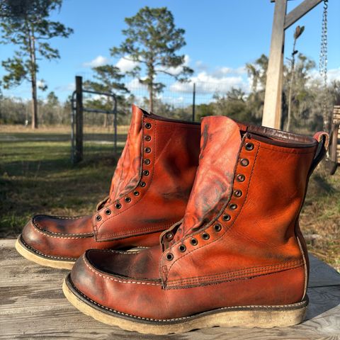 Red Wing Irish Setter Sport Boot 877 in S.B. Foot Oro Russet Abilene