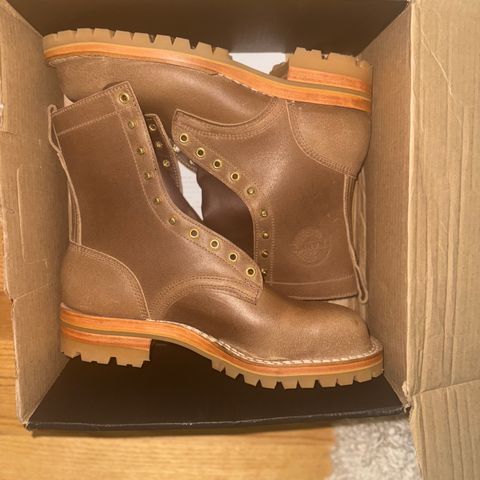 Frank's Ground Pounder in Horween Natural Waxed Flesh