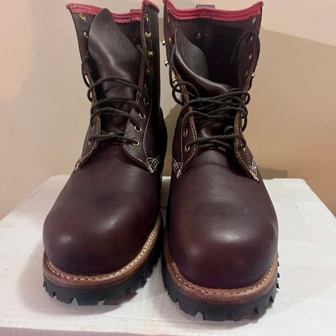 Dayton Boots 6408 CSA Work Boot 8" in Brown Oil Tan