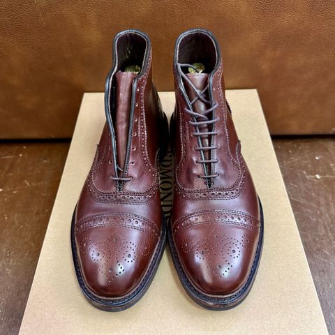 Allen Edmonds Hamilton in Dark Chili Calfskin