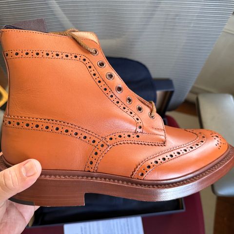 Tricker's Stow Country Boot in C-Shade Tan