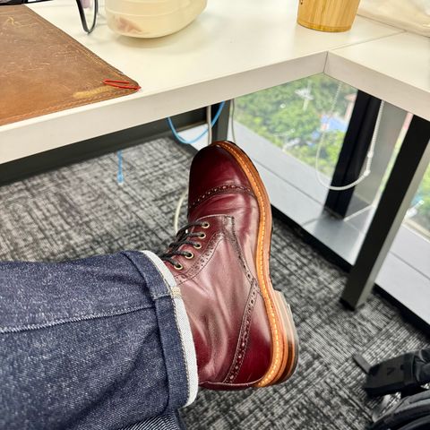 Herring Caldbeck II in Burgundy Calf