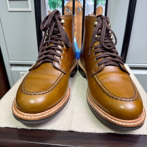 J.Crew Kenton Pacer Boots in Horween Chromexcel